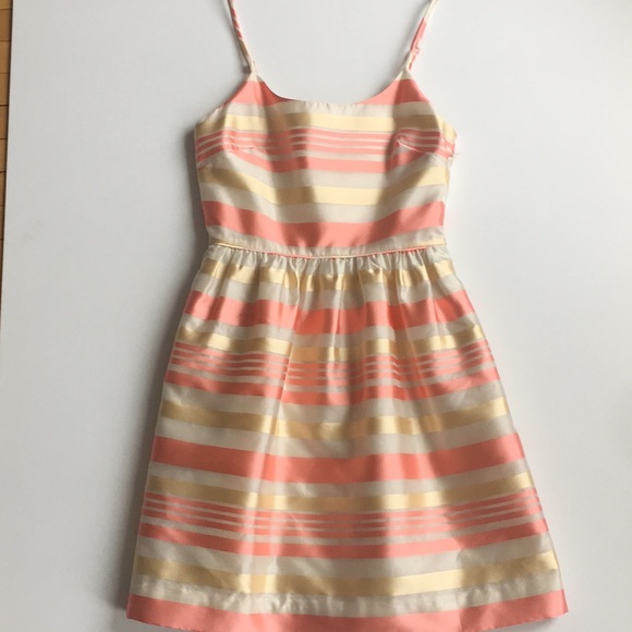 J. Crew Striped Organza Party Dress - Picture 3 of 7